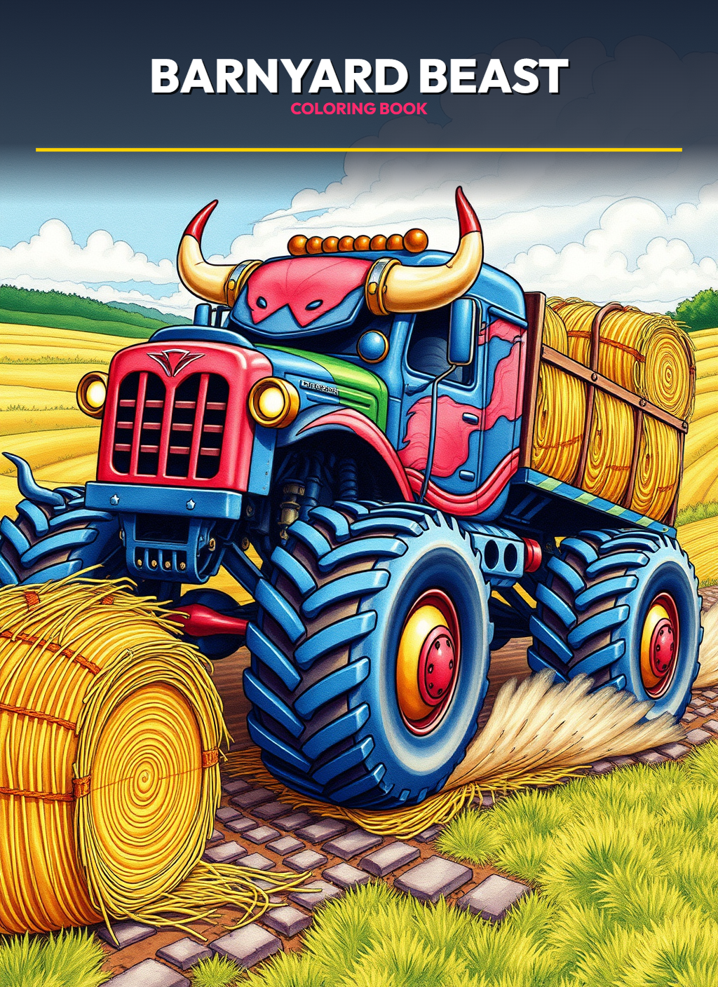 March Coloring Calendar Header