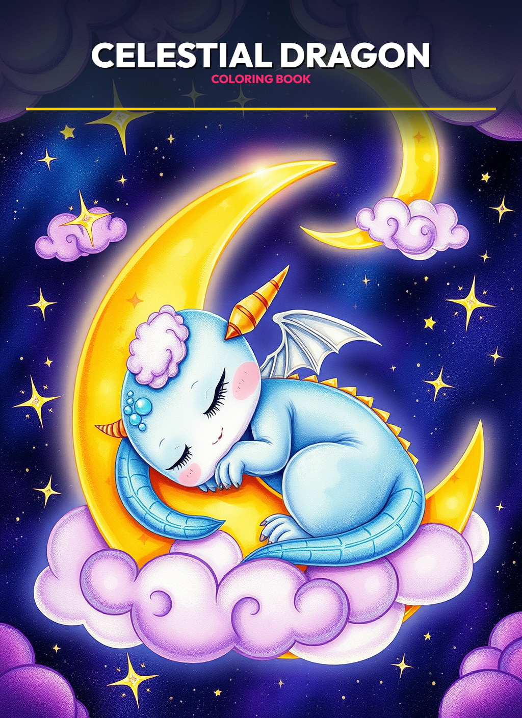Celestial Dragon Coloring Pages