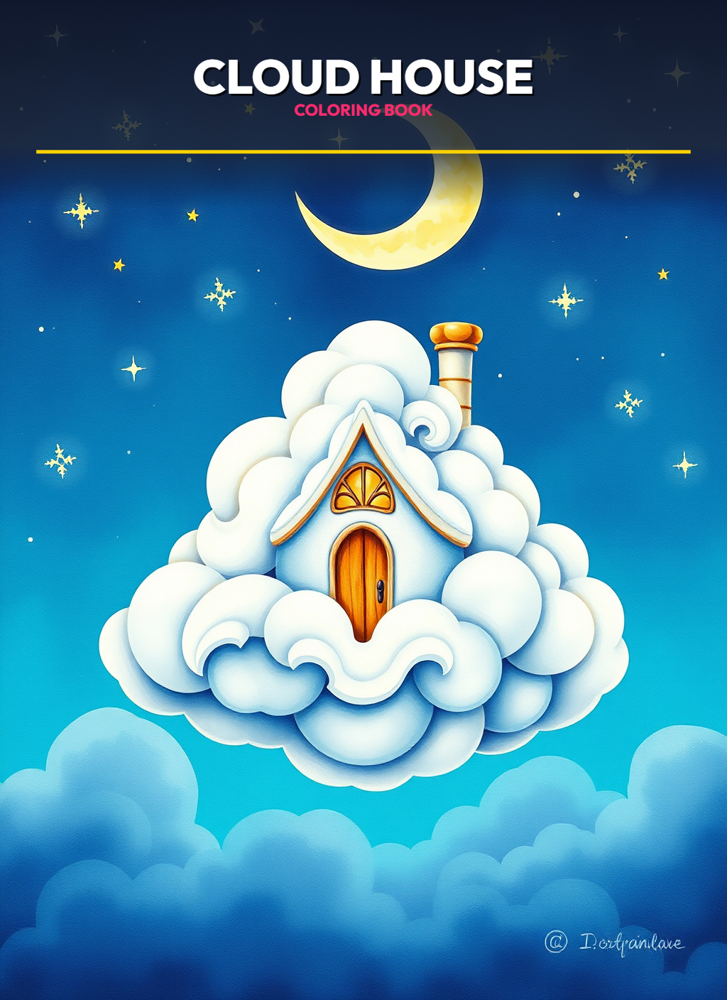 Cloud House β Mini Edition Coloring Pages