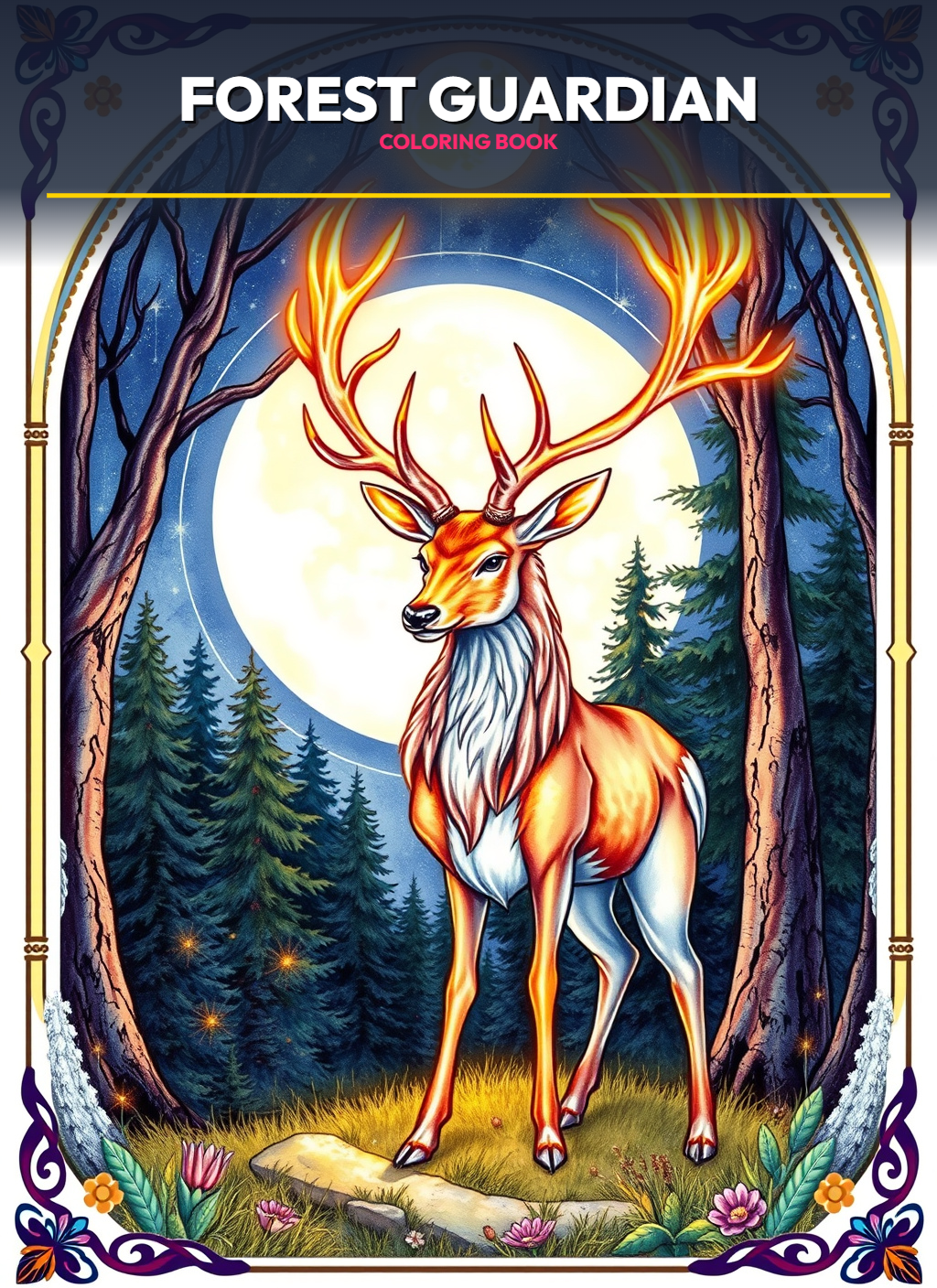 Forest Guardian Coloring Pages