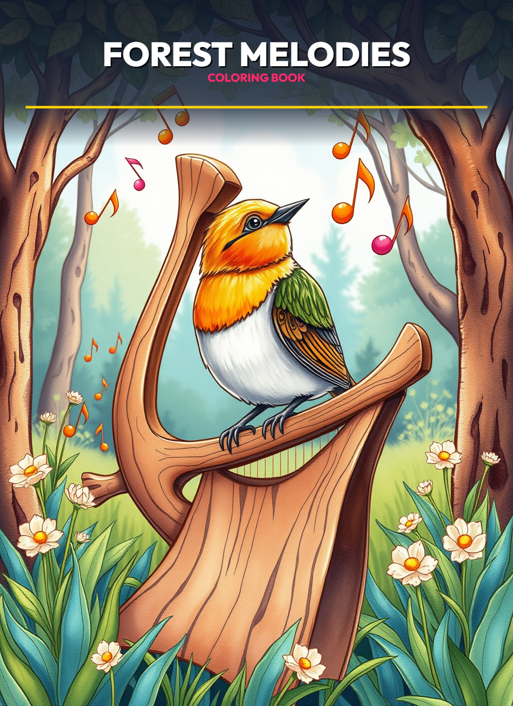 Forest Melodies Coloring Pages