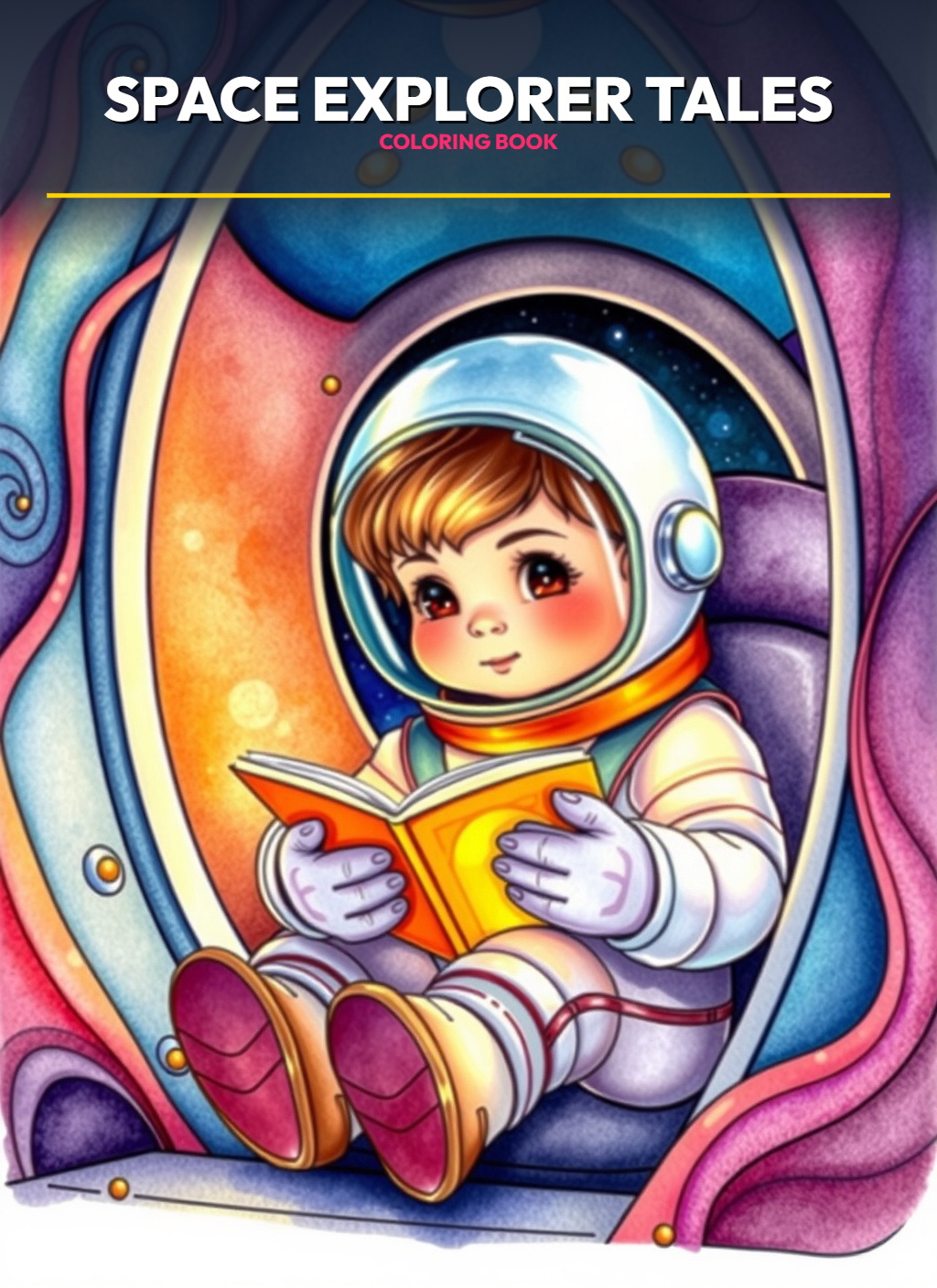 Space Adventures: Space Explorer Tales Coloring Pages