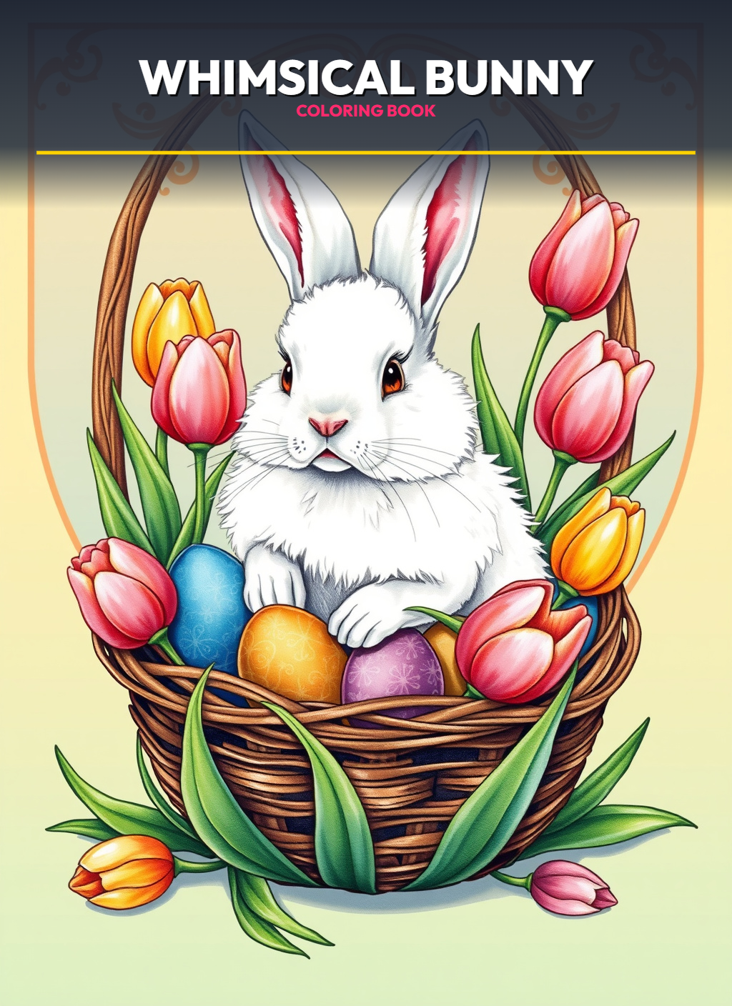 Whimsical Bunny Coloring Pages