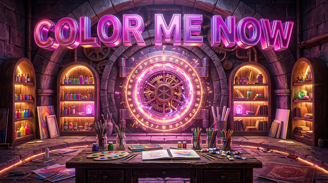 ColorMeNow 3D Vault Stage