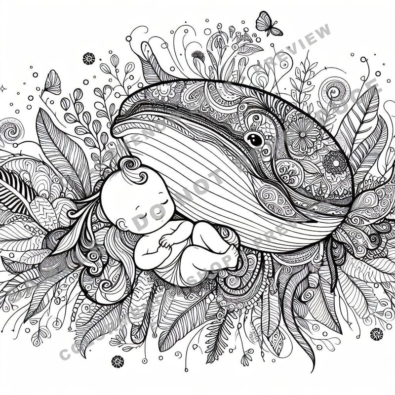 Enchanted Animal Mandalas Coloring Pages - Sample Page 2